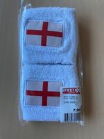 2 Schweissbänder England Flagge Neu Sportxx
