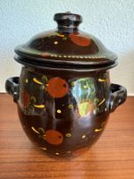 Vintage Keramik Topf 17 cm hoch