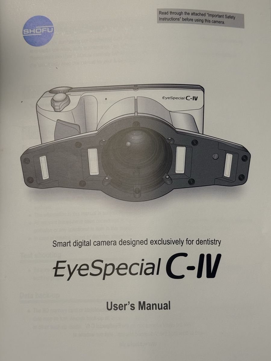 Action Cam: Shofu EYE Special C-IV – Nuovo (secondo la descrizione) da Eglisau venduto da Lindholms