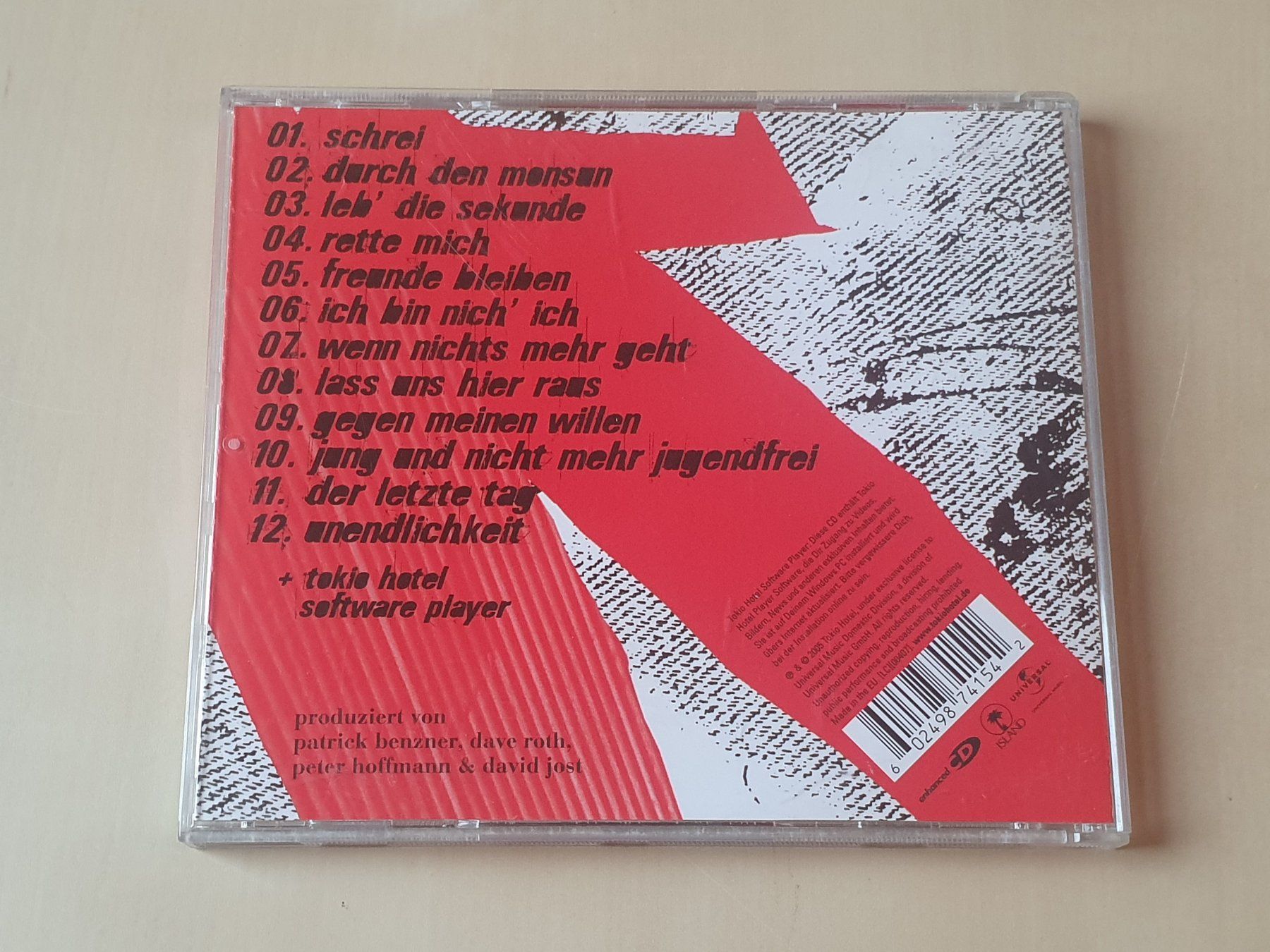 CDs: Tokio Hotel Schrei – Gebraucht aus Stansstad von  1