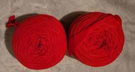 T-shirt-Garn Rot 2 Stück