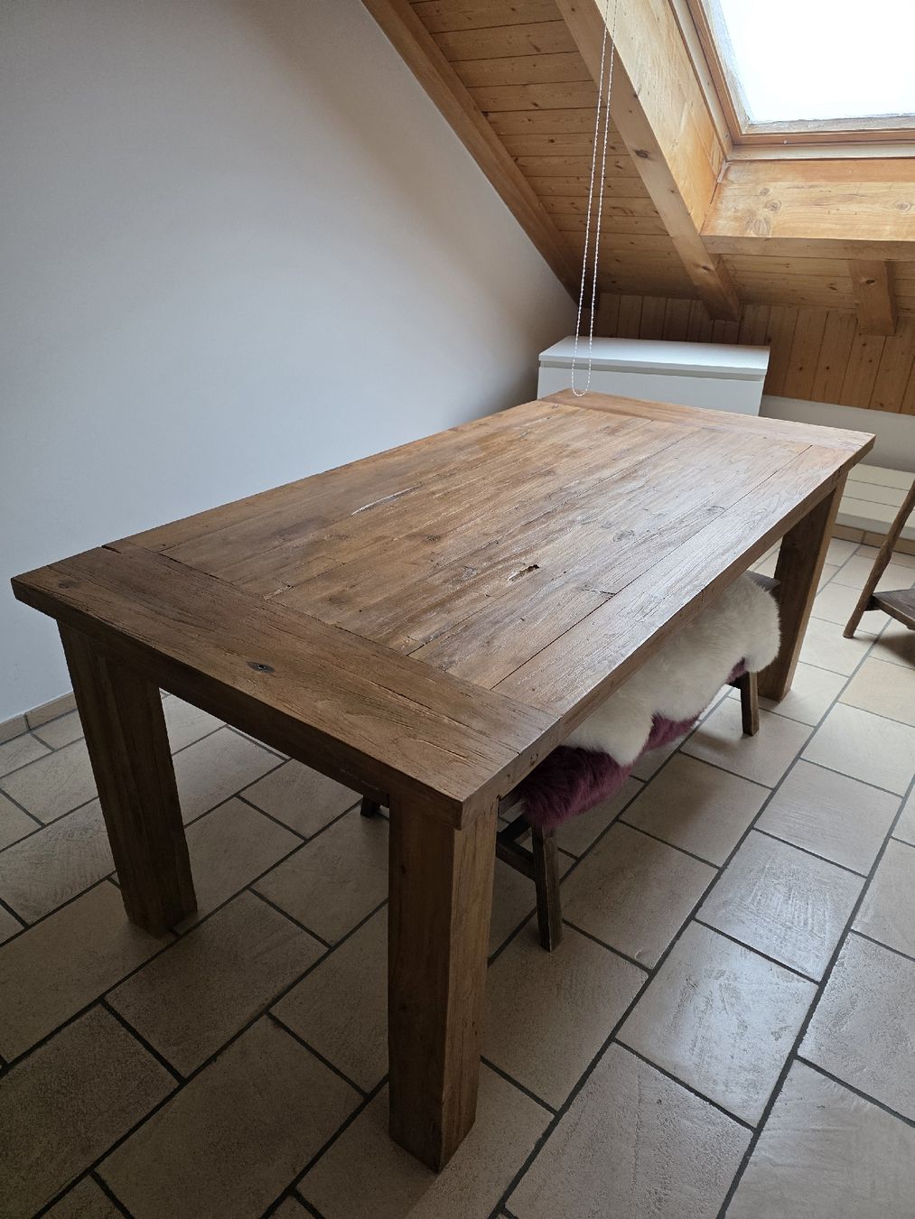 Tavoli: Rustikaler Esstisch aus Holz, Top Zustand! – Usato da USTER venduto da A_M_G_12