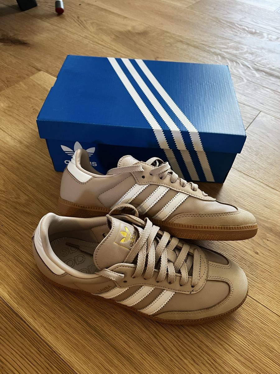 Adidas Damenschuhe: Adidas Samba Sneaker Beige – Gebraucht aus Wölflinswil von iam_g9gb 1