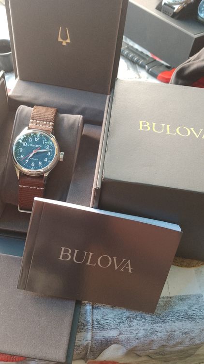 Bulova Neu Automatic full set läuft super (Neu und originalverpackt) in ...