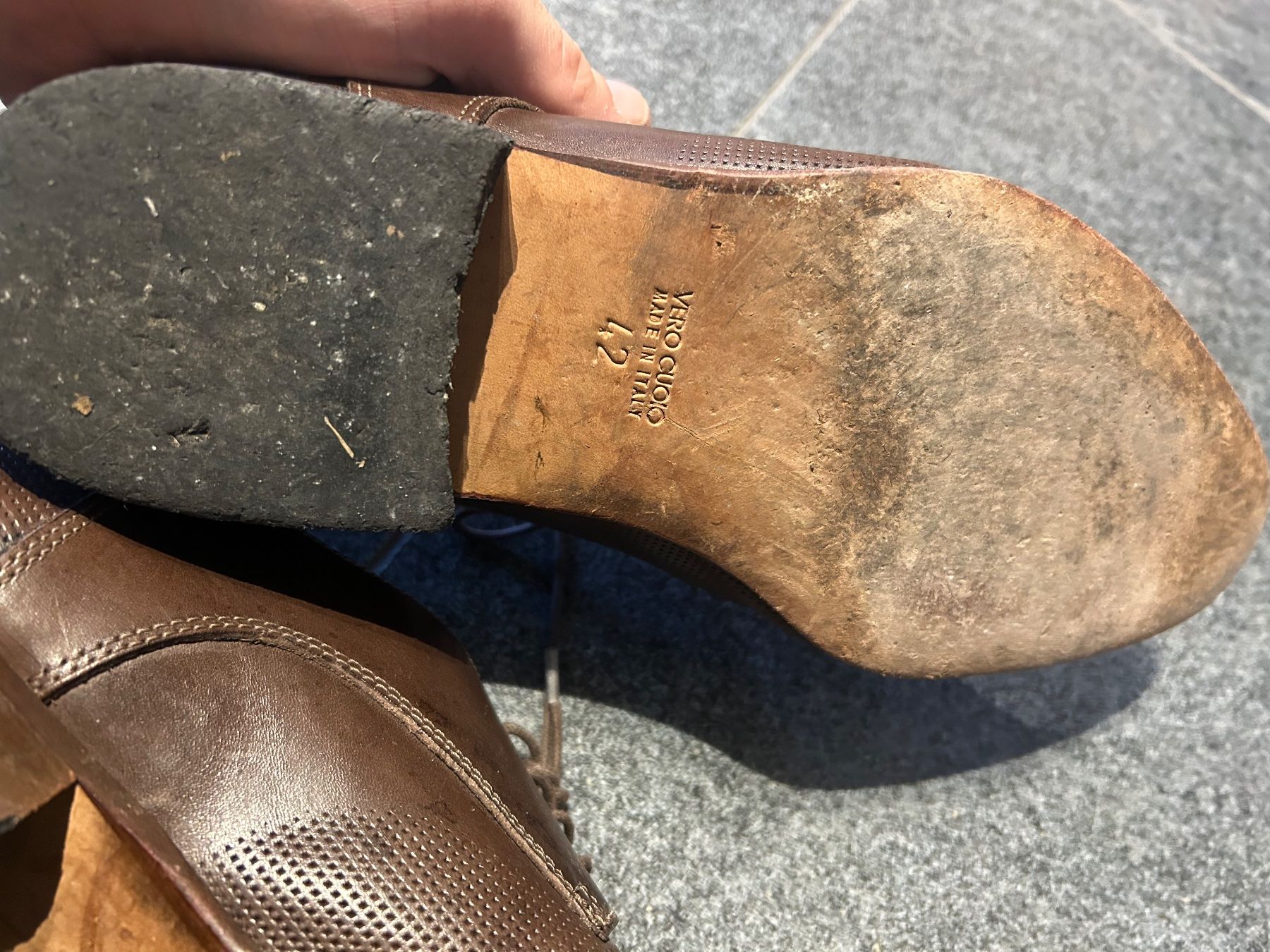 Scarpe da uomo: chaussure Vero cuelo d italie – Usato da Ravoire venduto da martigny1921 2