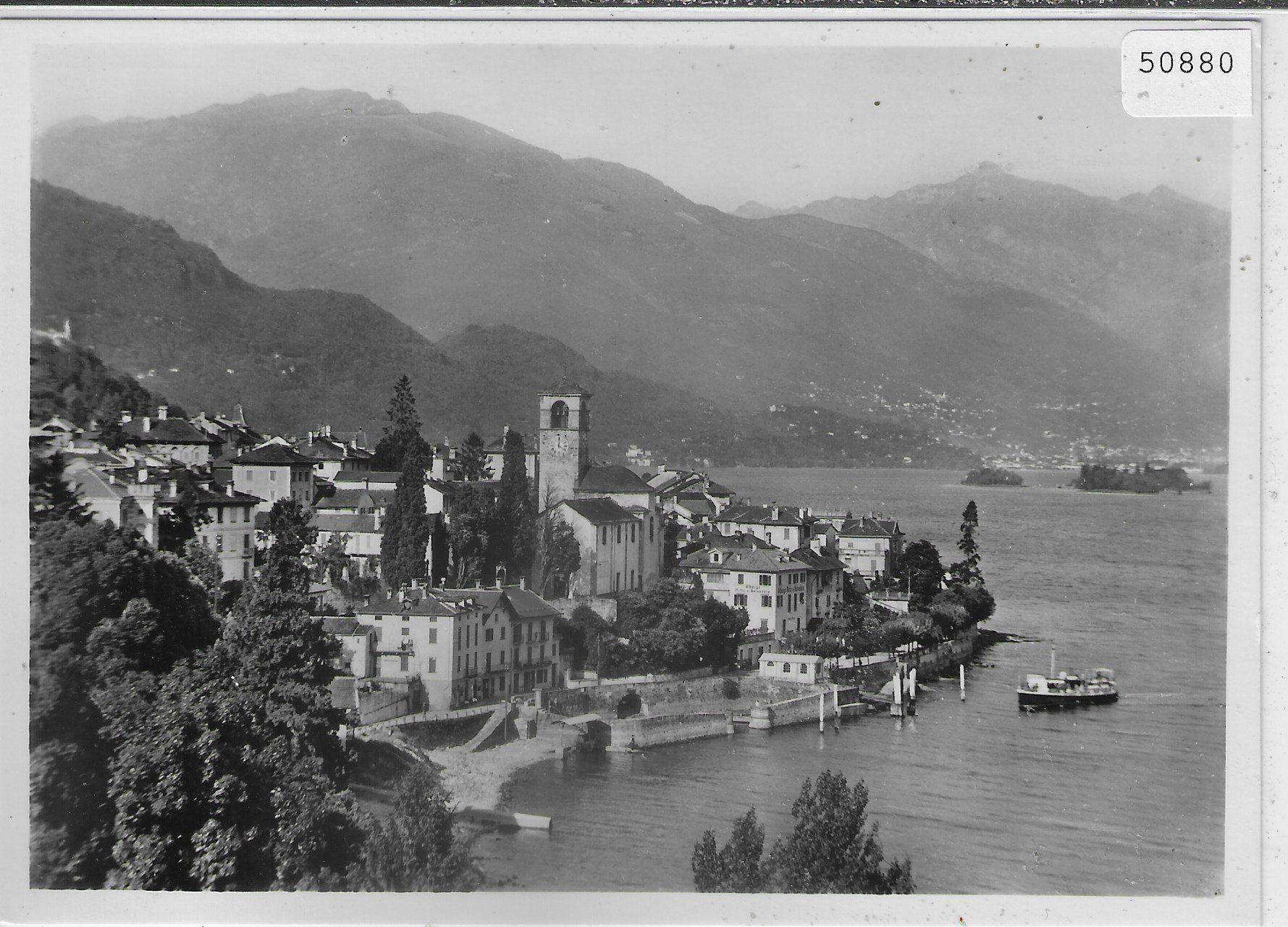 Cartoline postali: Brissago - Vue generale – Usato da Ettingen venduto da Kartenplanet