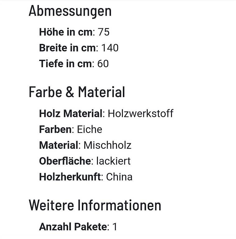Scrivanie: Schreibtisch Eiche NEU – Usato da Guntershausen venduto da gitschen26 4