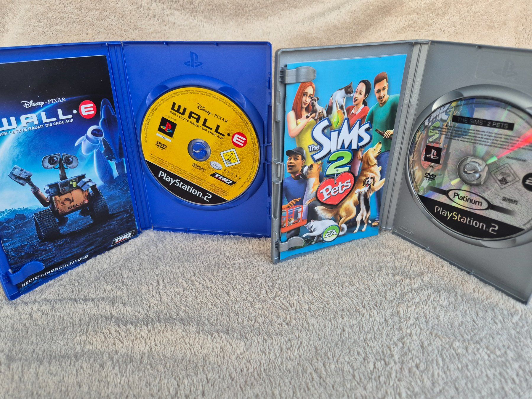 Sony Consoles: Playstation 2 Konsole mit 4 Spielen und Controller – D'occasion à Bellach par Caro29 4