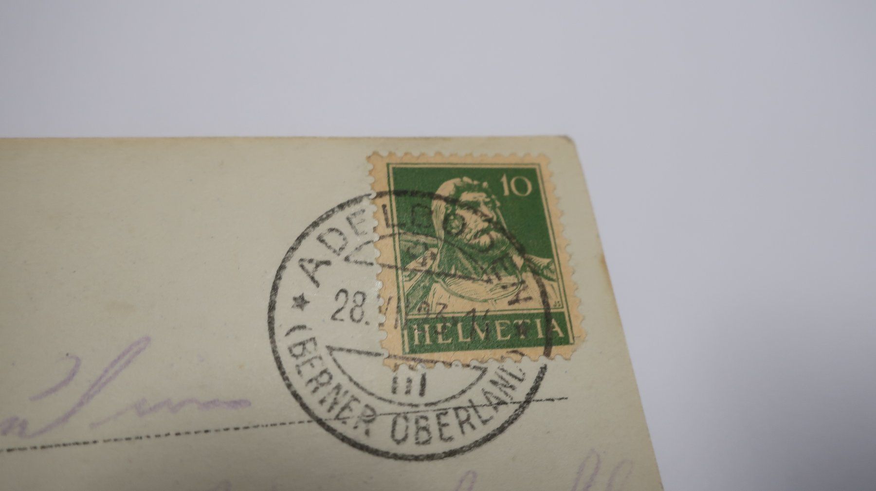 Cartoline postali: Adelboden Wildfrubel & Fizer   1923 – Usato da Cormoret venduto da Pascalll2001 6