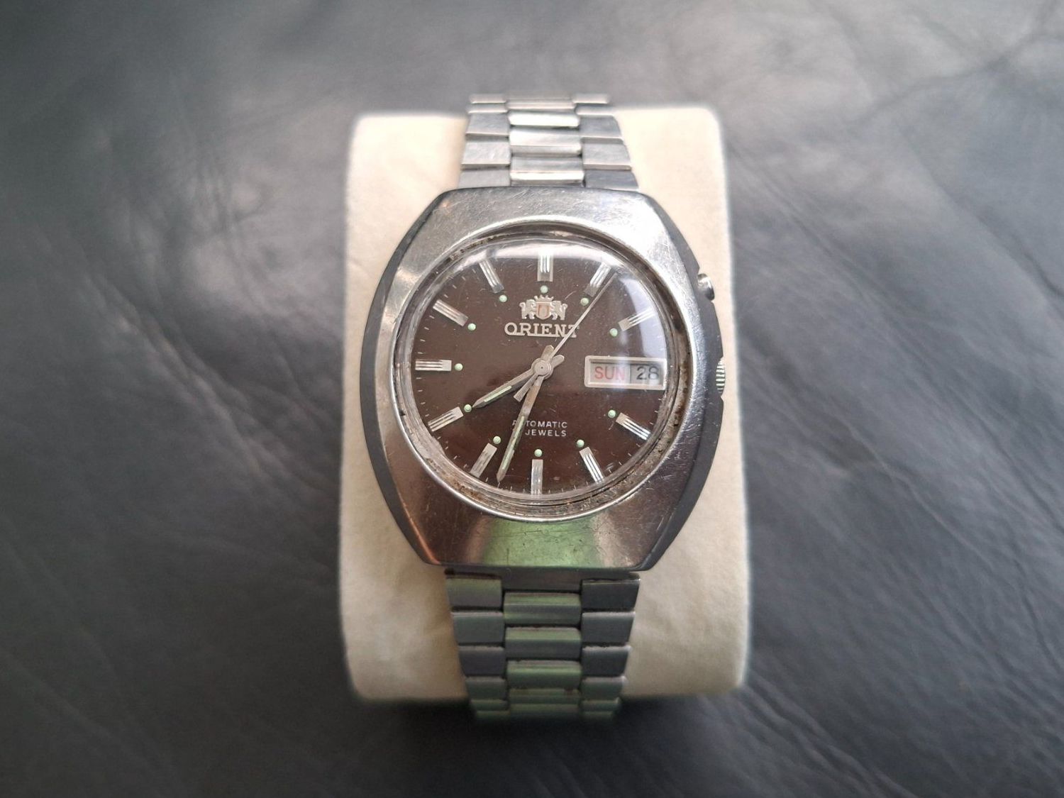 Orient Orologi: Orient Automatic Uhr, läuft, schöner Zustand – Usato da Wetzikon ZH venduto da Uhrensammler_1888