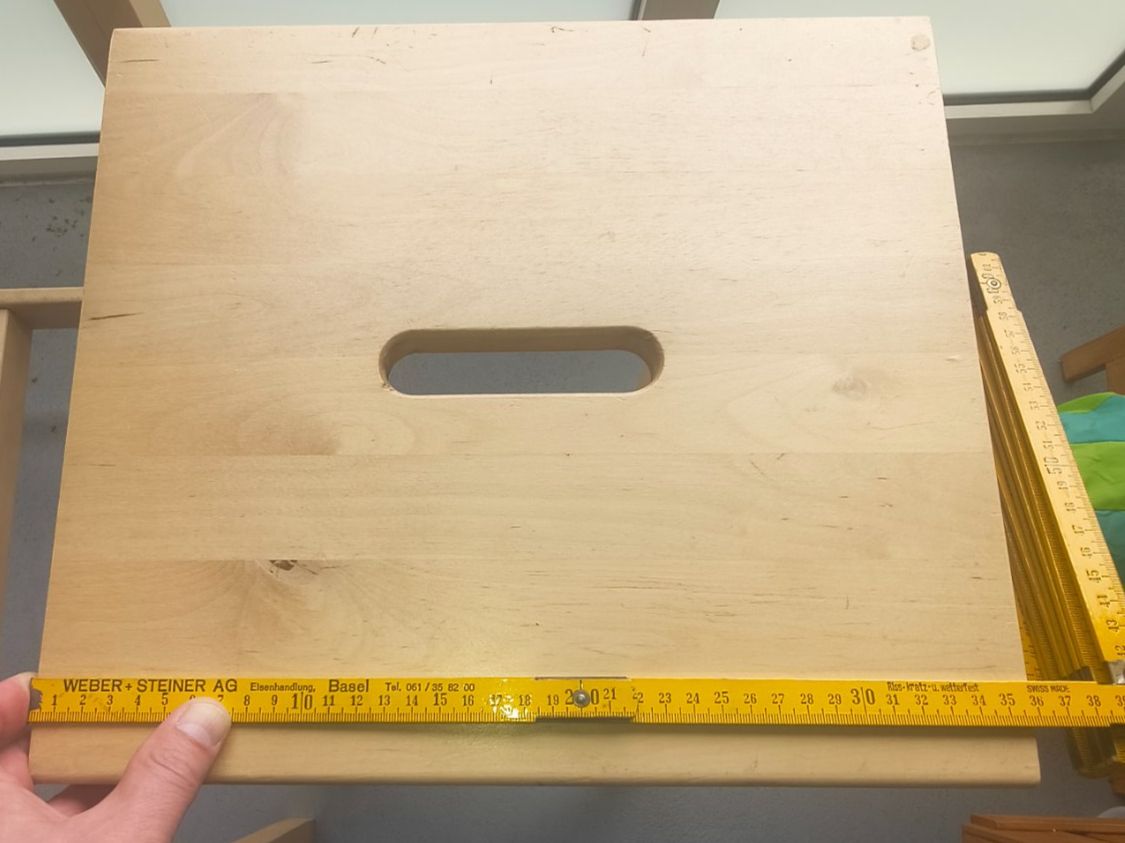 Ikea Set di tavolo e panche: Hochtisch mit 2 Hockern auf Holz – Usato da Langenthal venduto da Marc4614 5