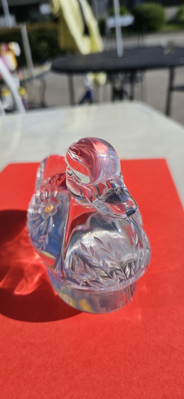 Tutte le decorazioni: Canard en cristal de saint louis – Nuovo (secondo la descrizione) da Genève venduto da carte_en_couleur 4