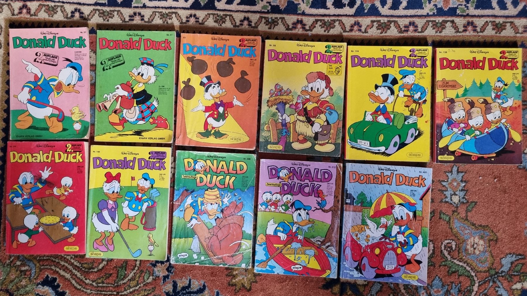 Fumetti: 11Donald-Duck-Comics, 2Auf. – Usato da Moosseedorf venduto da wau69