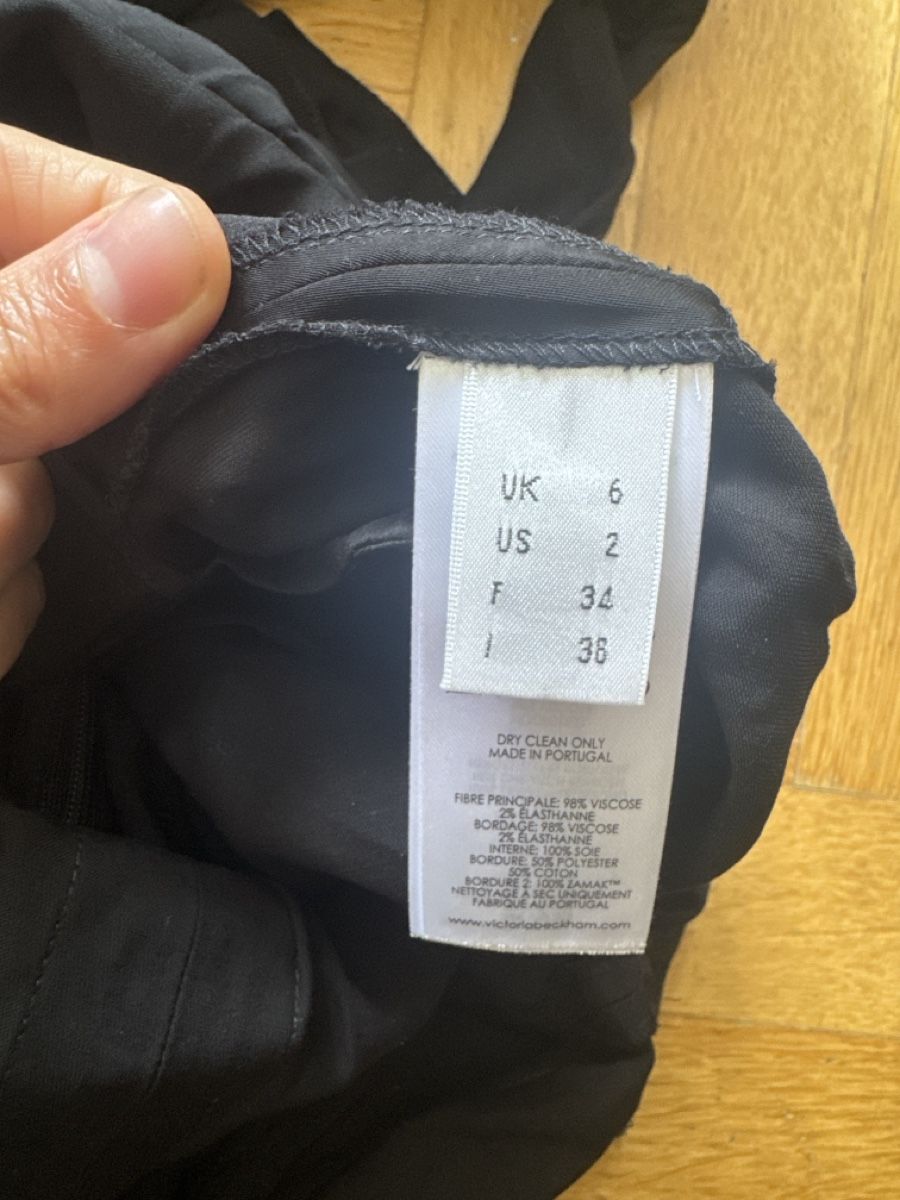 Tute: Victoria Beckham, schwarzer Jumpsuit gr XS – Usato da Zürich venduto da Chanelle07 8