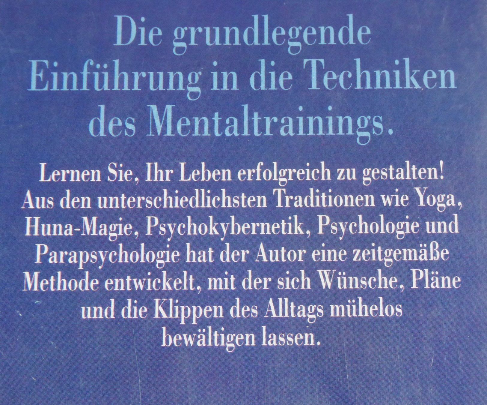 Libri: Kraftquelle Mentaltraining – Usato da Mauren venduto da Yeelen 2