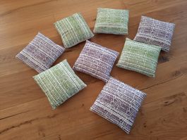 Dekokissen 8 Stück Grün und Violett
