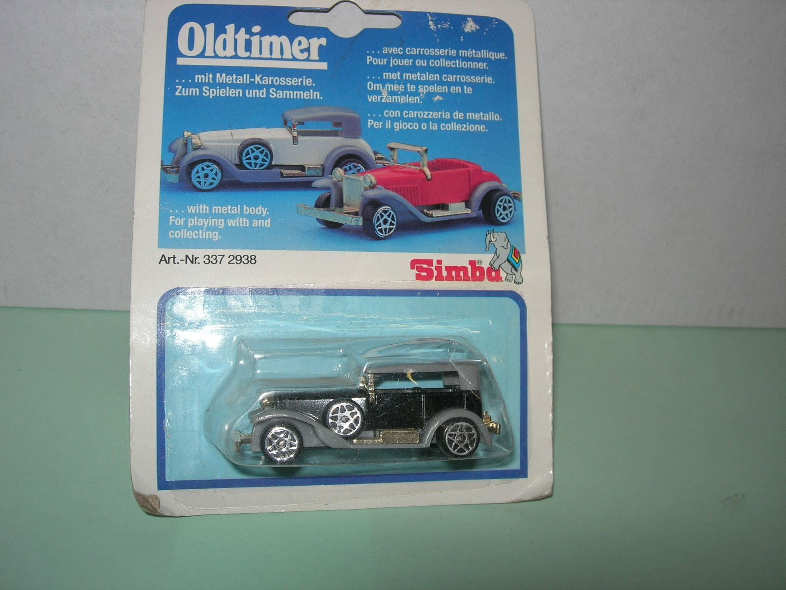 Modellautos: Simba Oldtimer Modellauto  schwarz Nr. 337 2938 OVP – Neu und originalverpackt aus Hornussen von Corvette-