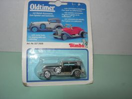 Simba Oldtimer Modellauto  schwarz Nr. 337 2938 OVP