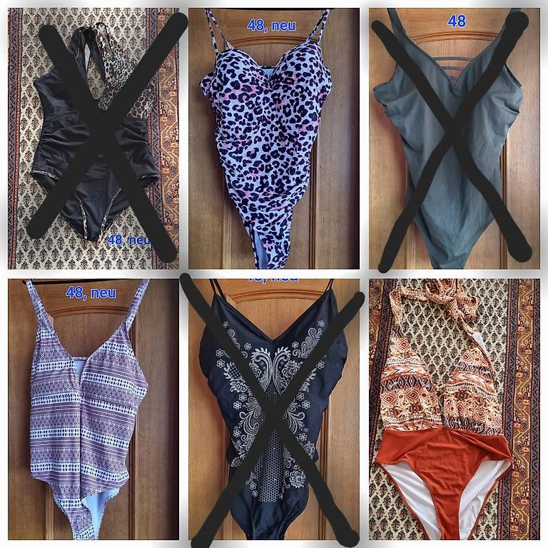 Badekleider & Bikinis: Badeanzüge 48, teils neu – Gebraucht aus St. Gallen von reb_955g 1