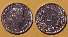 20 Rappen 1932