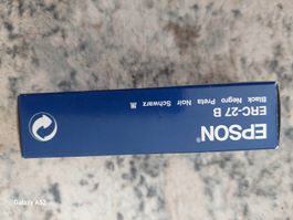 Epson ERC-27B Farbband Kassette Schwarz-Top Zustand!