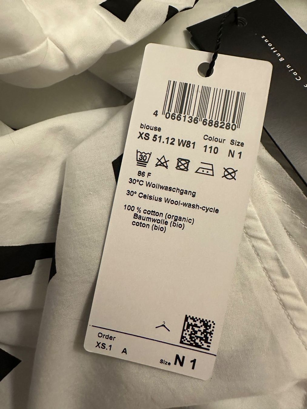 Marc Cain Camicette: MARC CAIN - Baumwollbluse / N1 – Nuovo e nell'imballaggio originale da Spreitenbach venduto da Jessy8 4