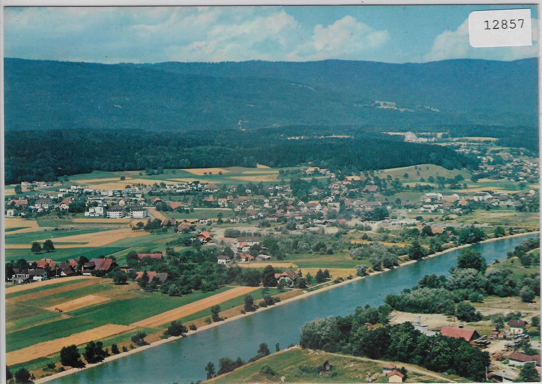 Cartoline postali: Flugaufnahme Orpund bei Biel – Antico da Ettingen venduto da Kartenplanet