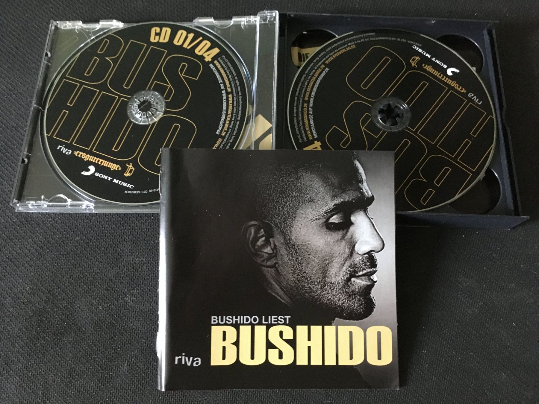 CD: Bushido - Bushido Liest -CD- Hörbuch 4 CD's – Usato da St.Gallen venduto da MedienJoe 1