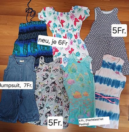 grosses Kleiderpaket Frühling/Sommer Gr.122