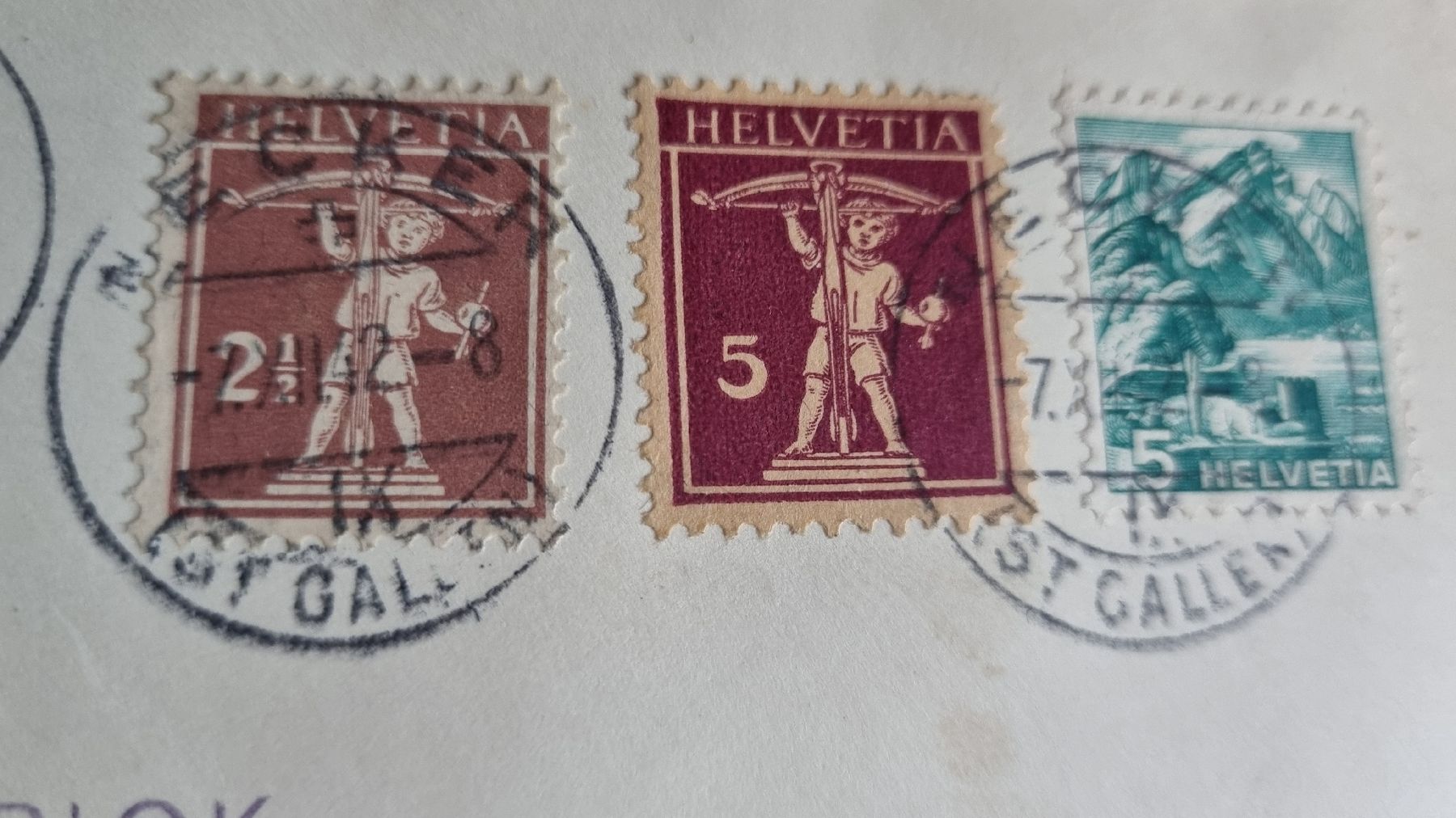 Tutti i francobolli: GANZSACHE: Mischfrankatur - Alt – Usato da Heimenschwand venduto da rog_p7h9 1