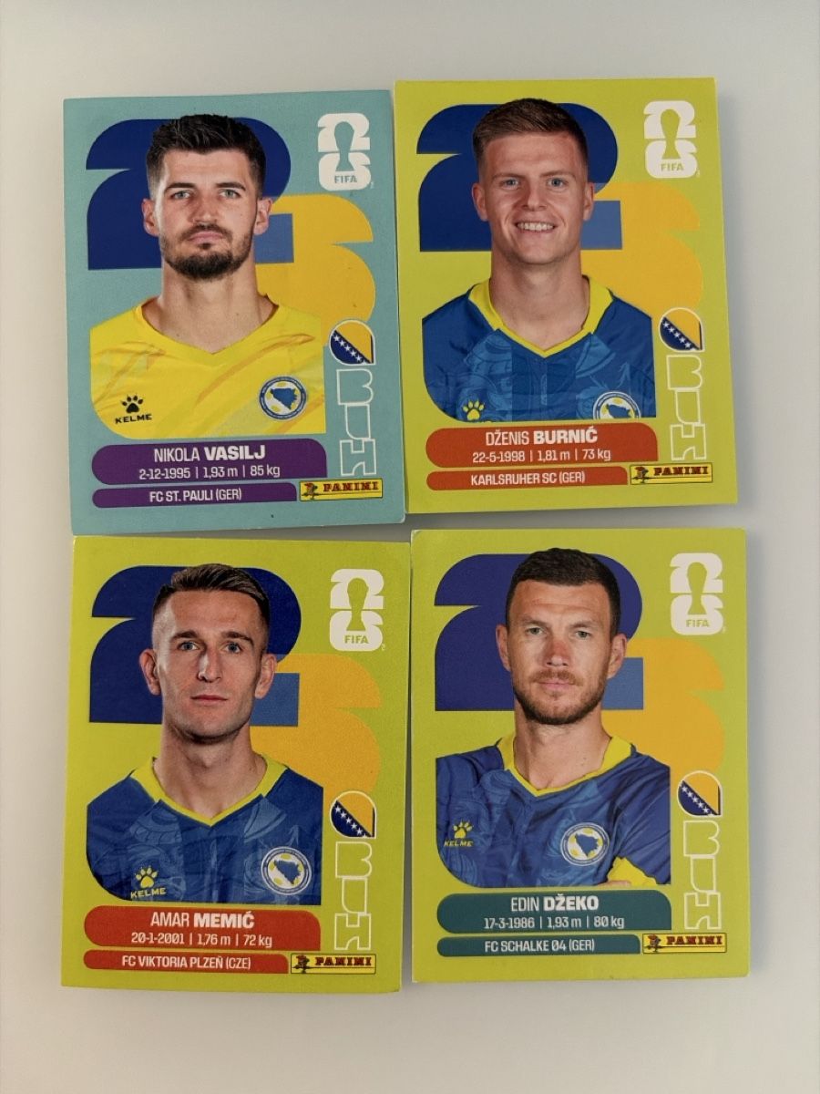 Panini Carte collezionabili: Fifa 2026 Bosnia – Nuovo (secondo la descrizione) da Bellinzona venduto da SammlerTI