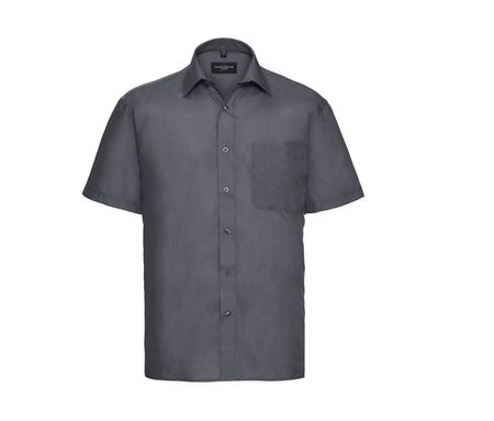 Russell Collection Kurzarm Hemd Konvoi Grau Gr. L NEU!