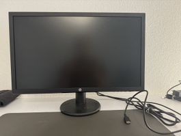 HP V24 Monitor 24" Full HD mit HDMI und Netzkabel