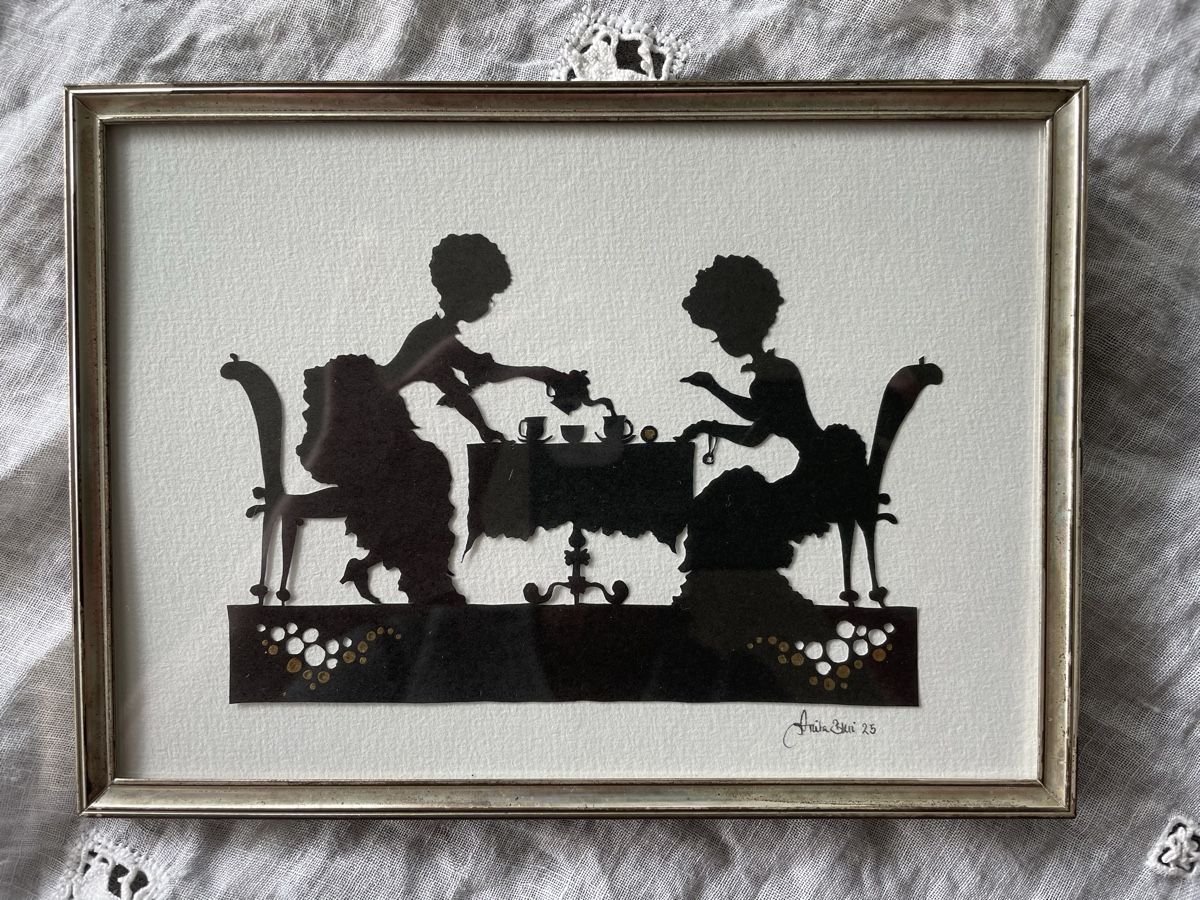 Grafiken & Lithographien: Scherenschnitt von Anita Buri – Neu (gemäss Beschreibung) aus Konolfingen von Bern-75