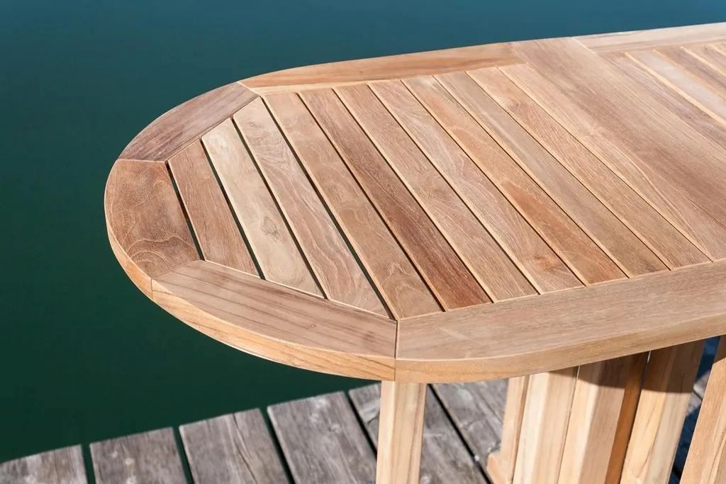 Tavoli: Balkontisch klappbar Teakholz – Nuovo e nell'imballaggio originale da Winterthur venduto da aredo 2