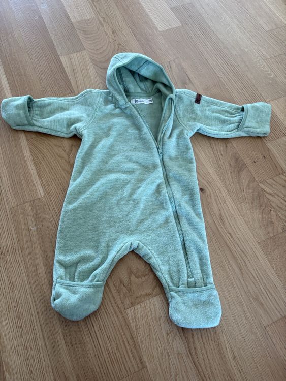 Sterntaler Fleece-Overall Größe 68 - Kuscheliger Baby Overall In Grau