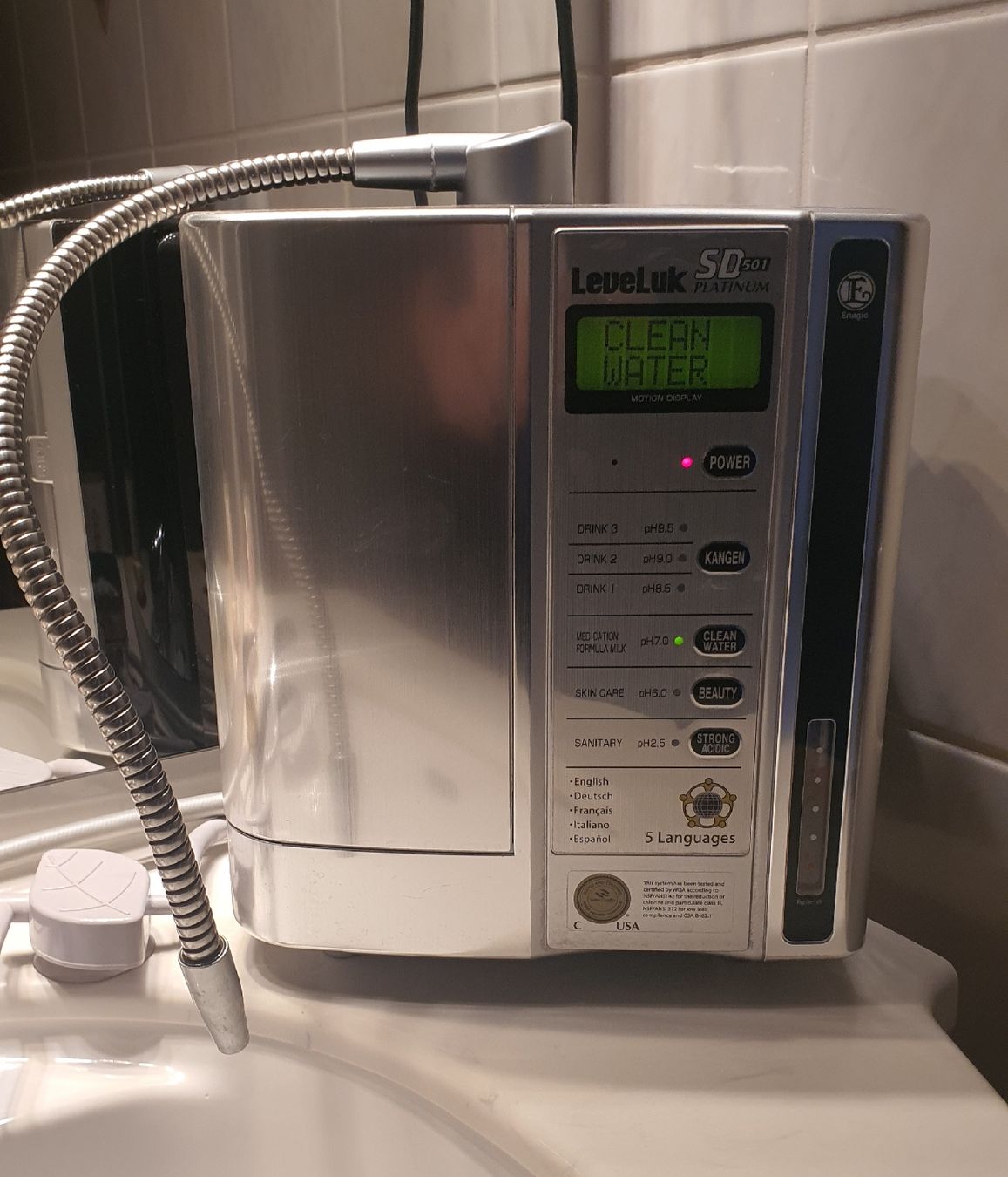 Sanitär: Kangen Wasser Filter Leveluk Platinum SD501 – Gebraucht aus Rieden SG von Erda3 1