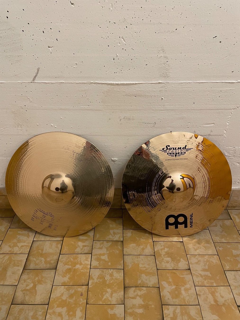 Meinl Musikinstrumente: 14" Hit-Hat Meinl VHB! – Gebraucht aus Fislisbach von Basil_