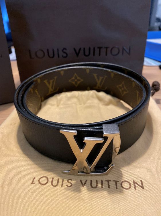 Cintura Louis Vuitton reversibile 40 mm - Abbigliamento e