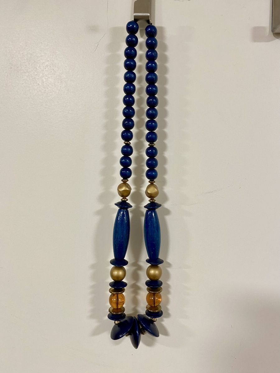 Catenine: Spezielle Kette, Blauton, Accessoire! – Nuovo (secondo la descrizione) da Flawil venduto da sonnengeist 1