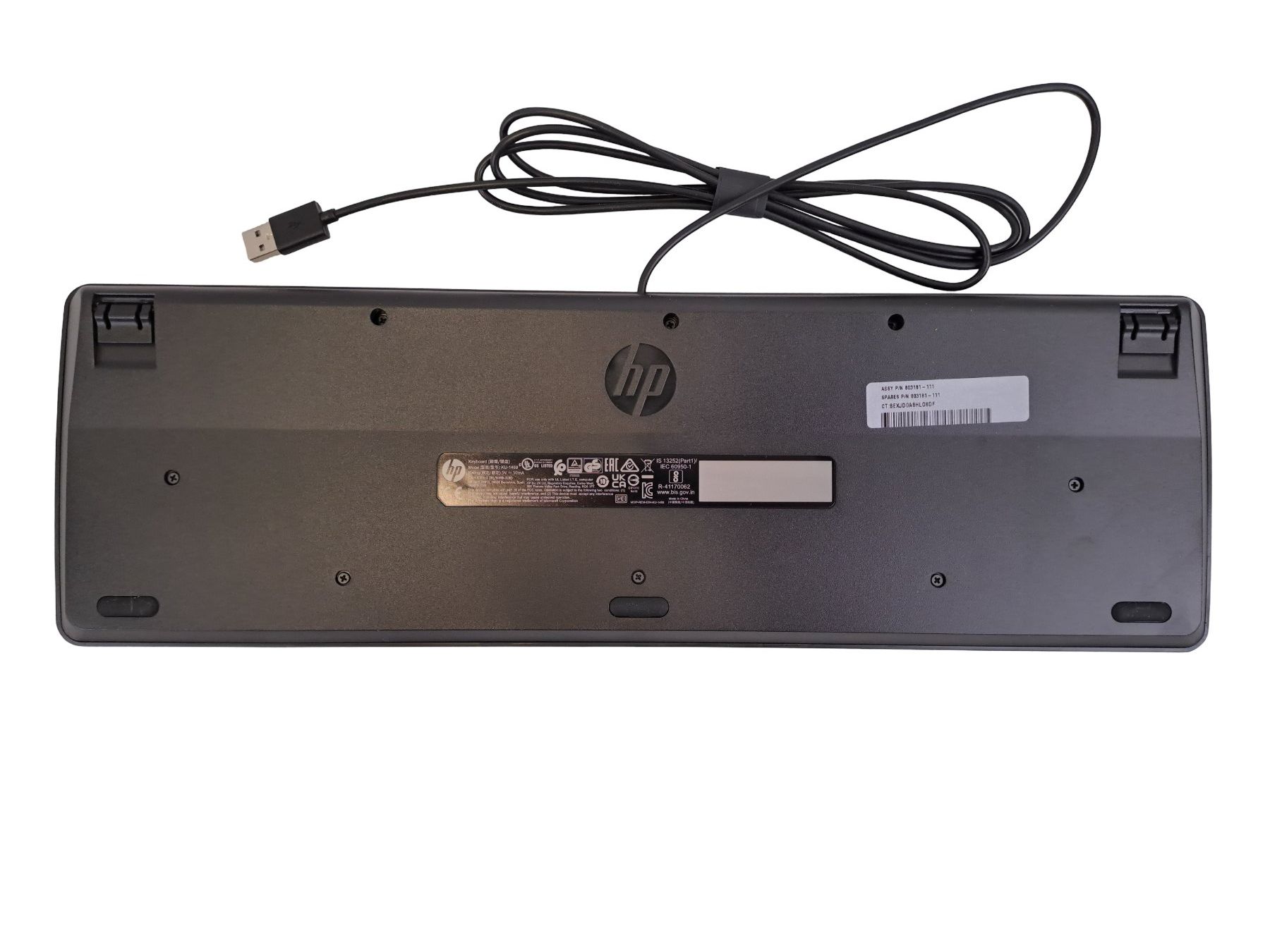 Hewlett Packard Tastiere: HP Chicony Electronics Tastatur KU-1469 – Nuovo (secondo la descrizione) da Männedorf venduto da Restwert_Maennedorf 1