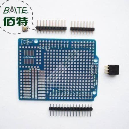 Elektronikbauteile: Prototyping Screw Shield Protoboard für Arduino UNO – Neu und originalverpackt aus Illnau von diy-shop