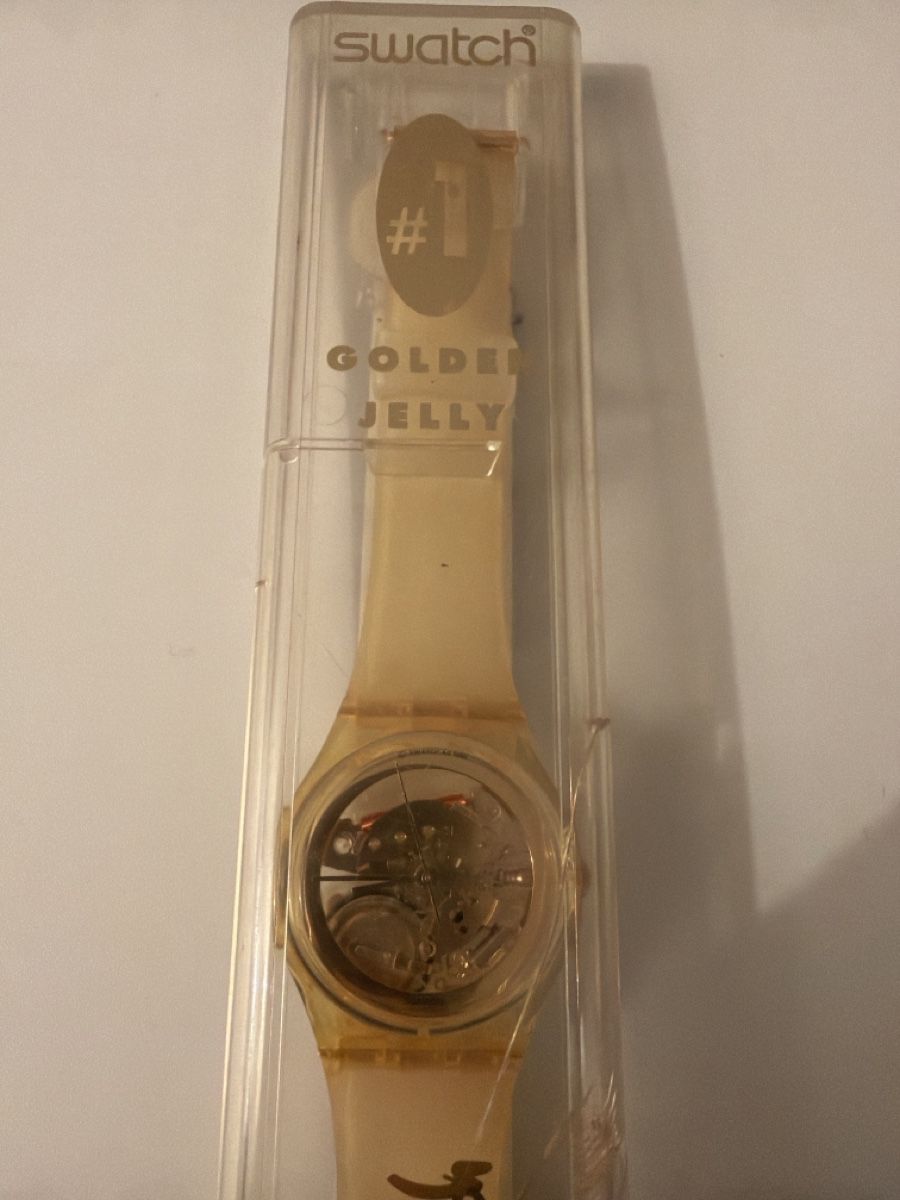 Swatch Orologi: Swatch Golden Jelly, vintage – Usato da Lausanne venduto da Pascal9999 1