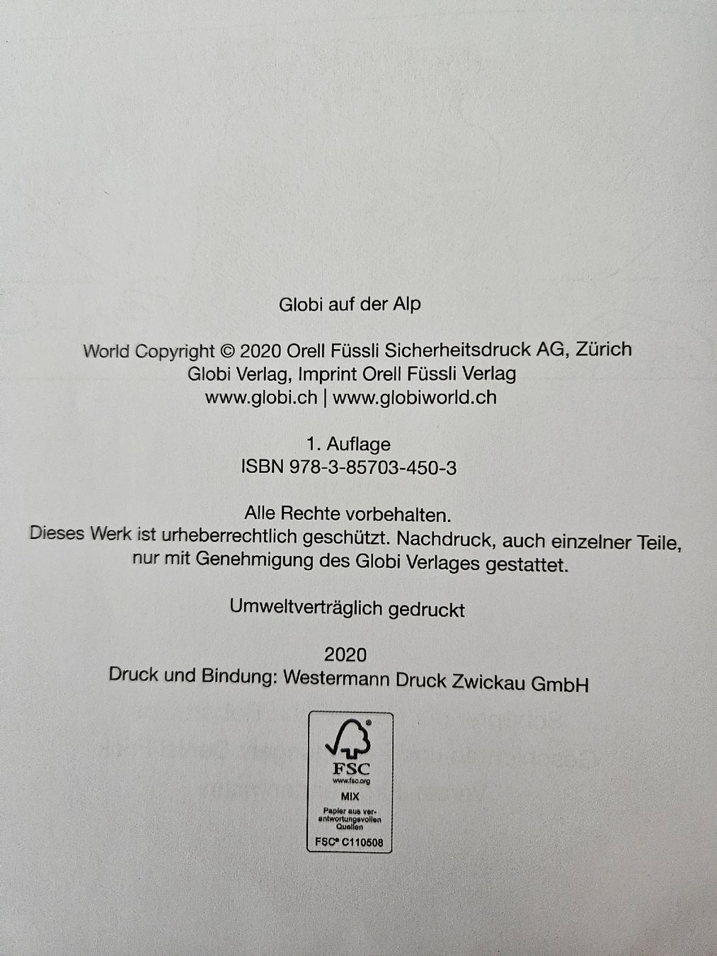 Libri: Globi auf der Alp – Usato da Kreuzlingen venduto da chr_pfn9 2