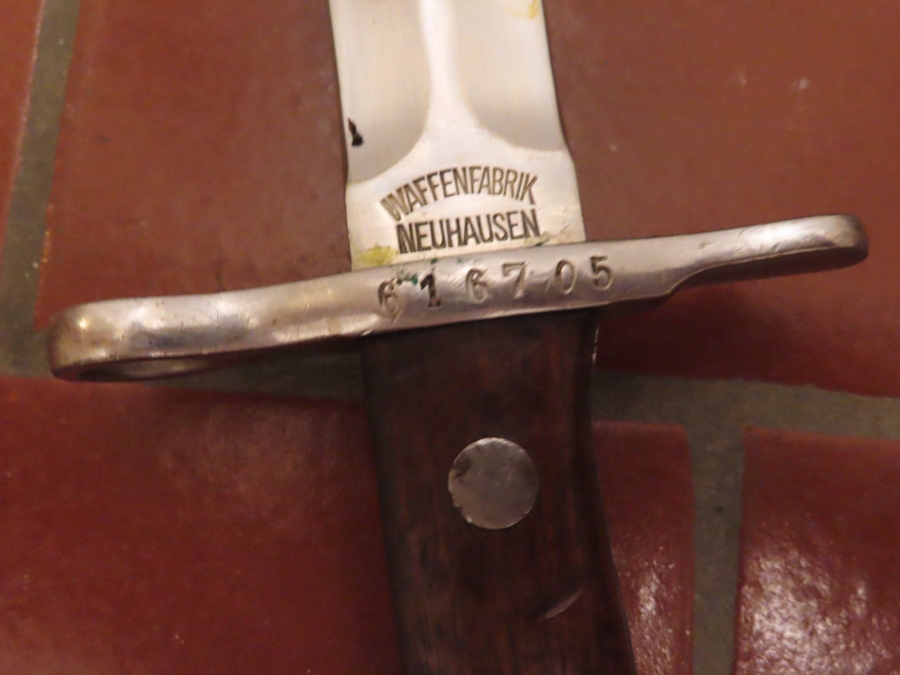 Schweizer Armee Stichwaffen: Bajonette Schweizer Armee – Gebraucht aus Grenchen von sunflyer01 5