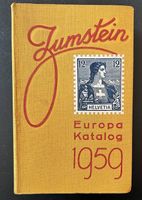Catalogue ZUMSTEIN Europa de 1959