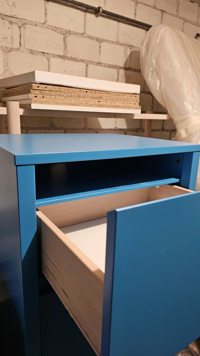 Commodes: Kommode IKEA Nordli Blau – D'occasion à Hütten par joy_g8fz 3