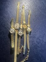 5 Vintage Damenuhren