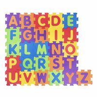 Alphabet puzzle mat