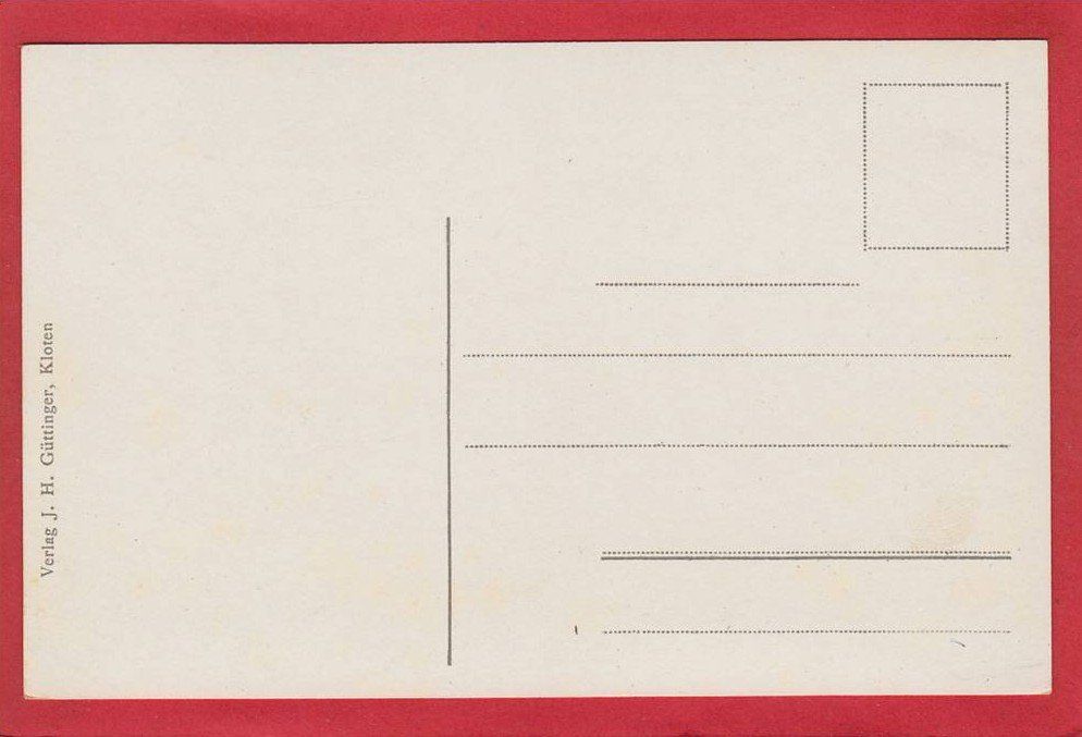 Cartoline postali: KLOTEN, GENERALANSICHT – Usato da Grüningen venduto da Kartenlaube 1